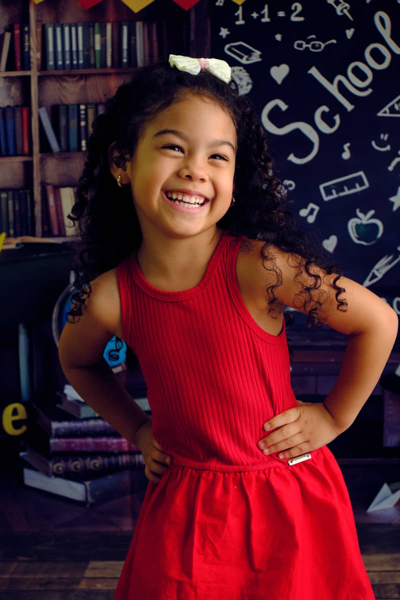 Retrato infantil kinder La Chorrera — fotografía escolar Panamá